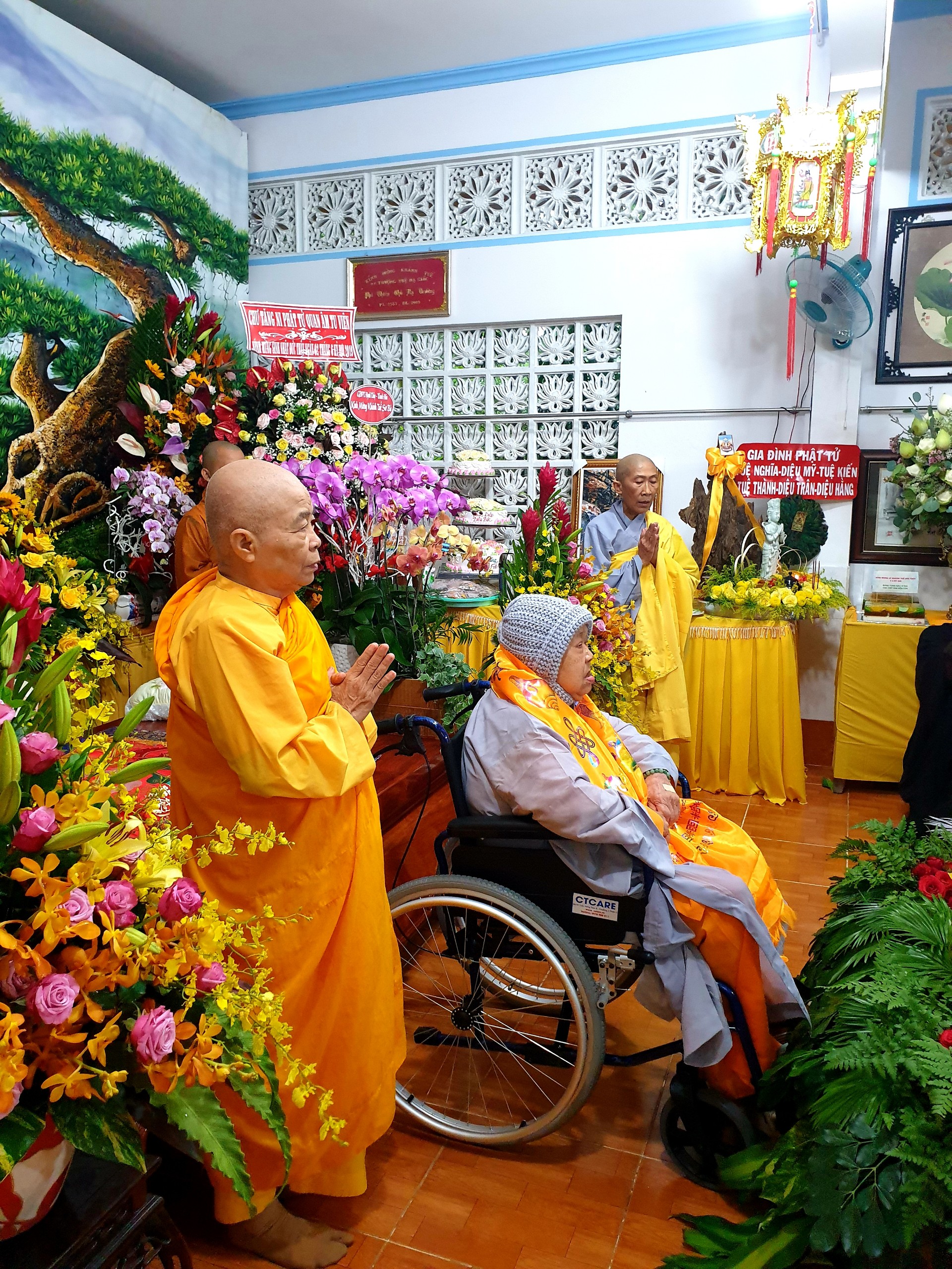 Lễ Kỷ Niệm Ngày Khánh Thọ Đức Thầy Tông Trưởng Môn Phong